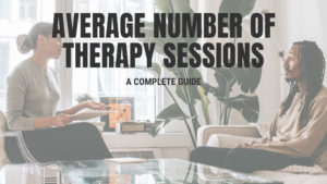 Average number of therapy sessions
