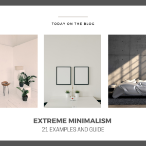 Extreme minimalism